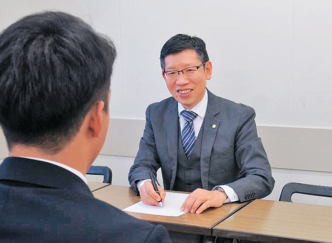 「充実した面接試験対策」が大原の魅力