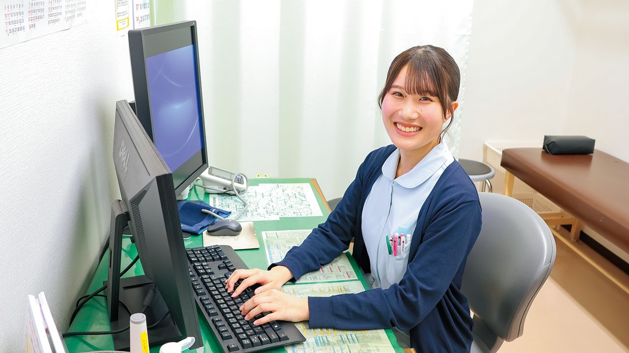 学科別ページメインビジュアル 医療事務