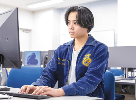 キャンパストップの学科一覧用 情報処理