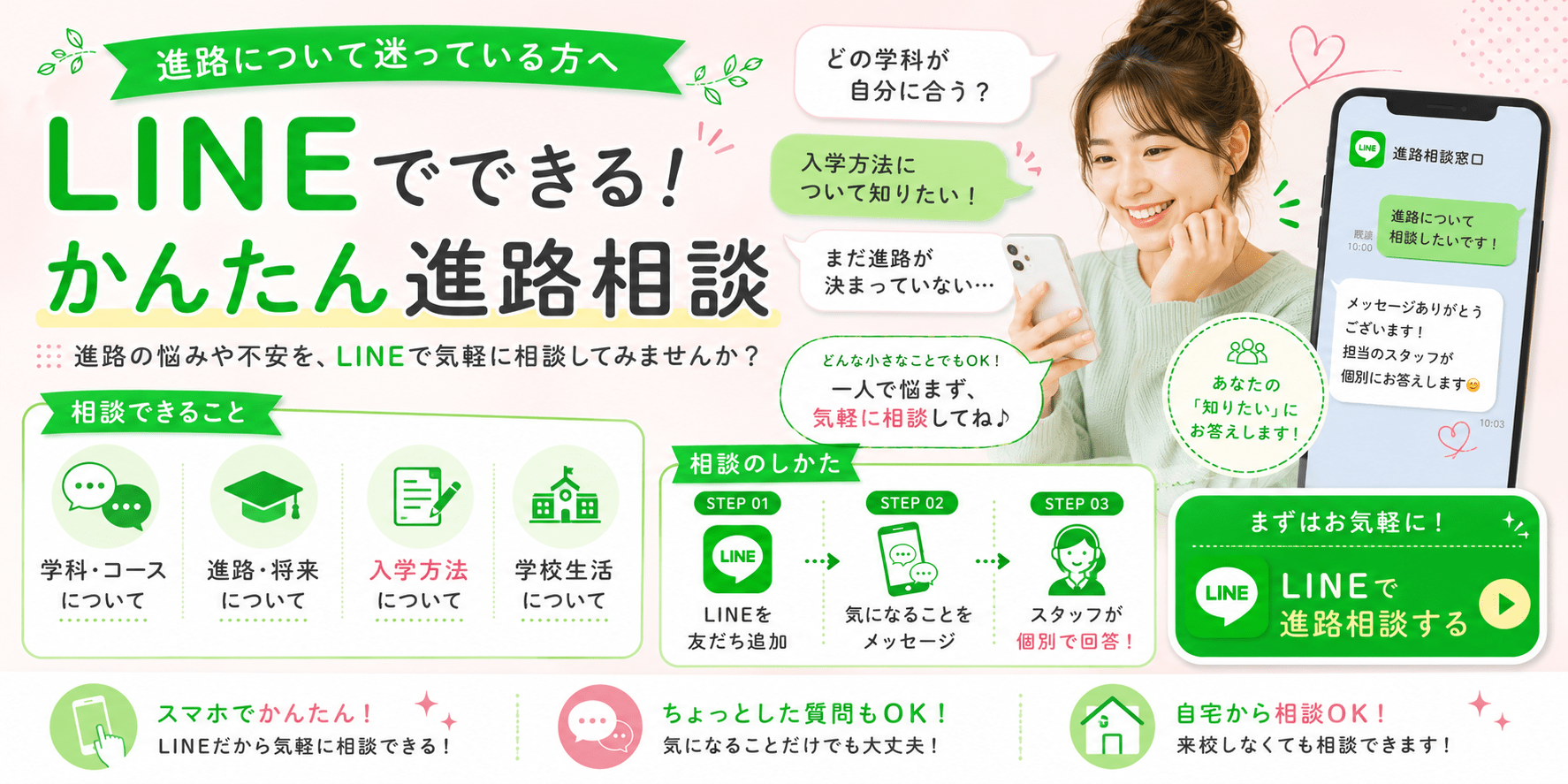 LINE進路相談